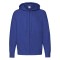 Felpa con zip con cappuccio